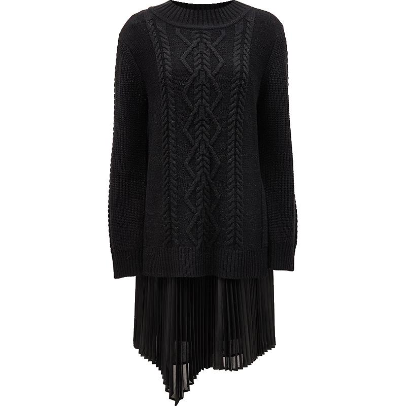 

ONLY Women s Loose-Fit Solid Knit Dress S