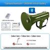High-Power Bluetooth Megaphone: Thunder King CR-87 - Portable Multifunctional Handheld Amplifier for Outdoor Promotions & Patrols