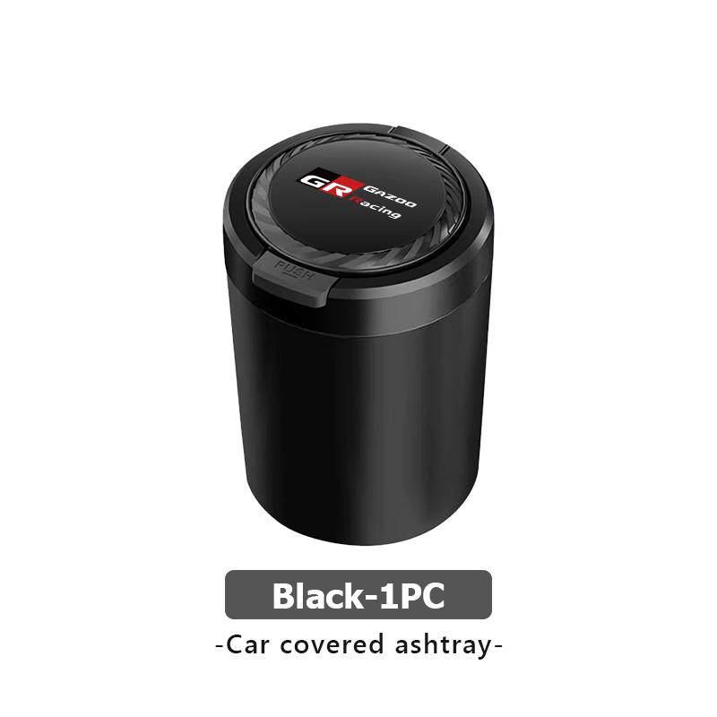 VCA2  For Toyota Car Ashtray One Touch Open Portable Ashtray Cup Auto Interiors GR Yaris Corolla Prius Aqua Vios Mirai Hilux Auris CHR