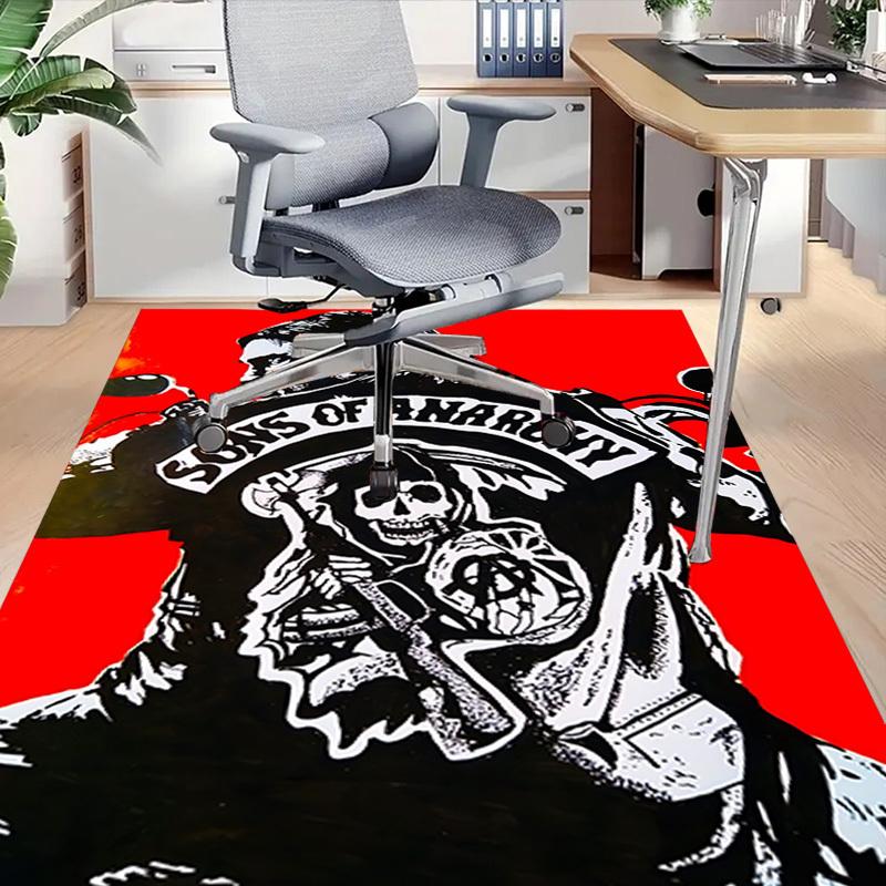 1pc Sons of Anarchy Carpet, Office Rug Outdoor Mat Home Decor Area Carpet Festival