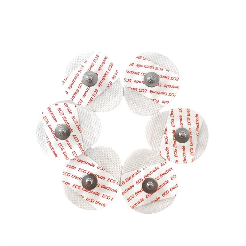 Non-woven Disposable ECG Electrode Pads - 55mm Monitor Stickers