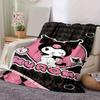 1pc. Cute Kuromi Cat Print Blanket - Perfect for Home, Office, Outdoor Use, Gift Idea, Suitable for Al