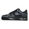 Nike Air Force 1 Wan Hua Nong, Ink Blue Deep Rhythm, Shopping Bag Abrasion Resistant Low top Skateboard Shoes Men's CW2288-001(Team113-S-BOX)