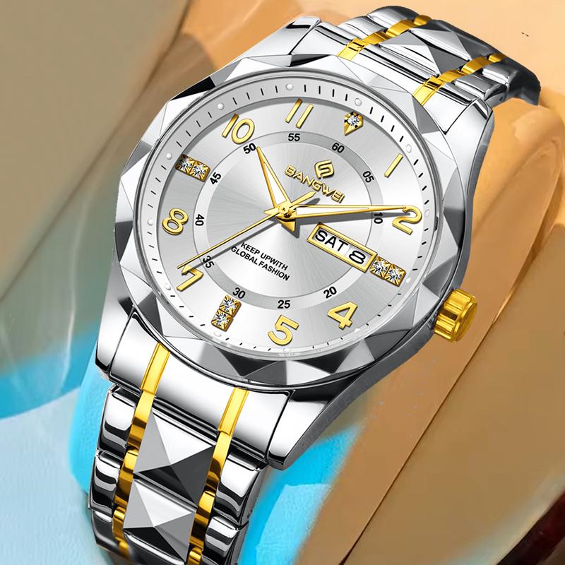 New Original Luxury Women's Bracelet Watch Elegant Luminous Waterproof Watch for Women Outdoor Sports Quartz Chronograph