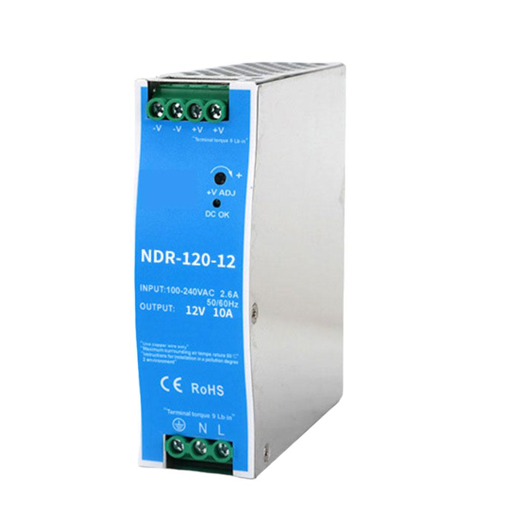 12V 120W DC rail switching power supply for electromechanical equipment with overload and short circuit protection
