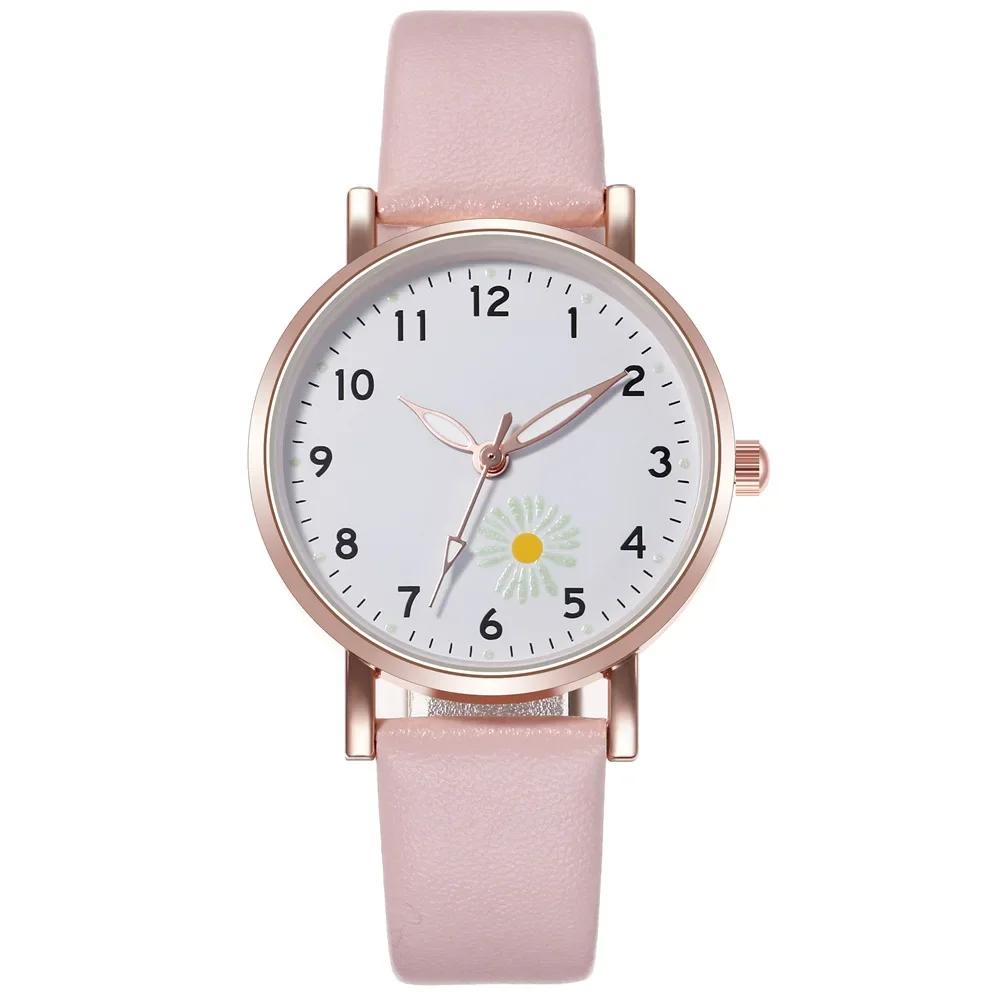 Luminous Watches for Women Reloj Mujer Retro Female Watch Montre Femme Ladies Back Light Leather Strap Quartz Wristwatches