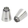 Stainless Steel Icing Piping Nozzle Cream Cake Decorating Pastry Tip Fondant Cake Tools Baking