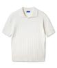 ALVINCLO [Deluxe] Summer Open Collar Cable Knit Dlx1520 (4 Colors)