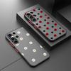 Cute Flower Case for Samsung Galaxy S26 S25 Ultra S21 S23 FE S22 S24 Plus Note 20 Ultra 10+ S20 FE Funda Back Phone Cover