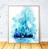 Zámek princezny Obrazy Domov Dekorace pokoje Plátno Nástěnné Umění Architektura Budovy Obrazy pro domácí design Bezrámové