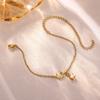 Mini Star Moon Pendant Anklet For Women 2026 Summer Beach Gold Color Stainless Steel Party Chain Foot Jewelry Gift Waterproof