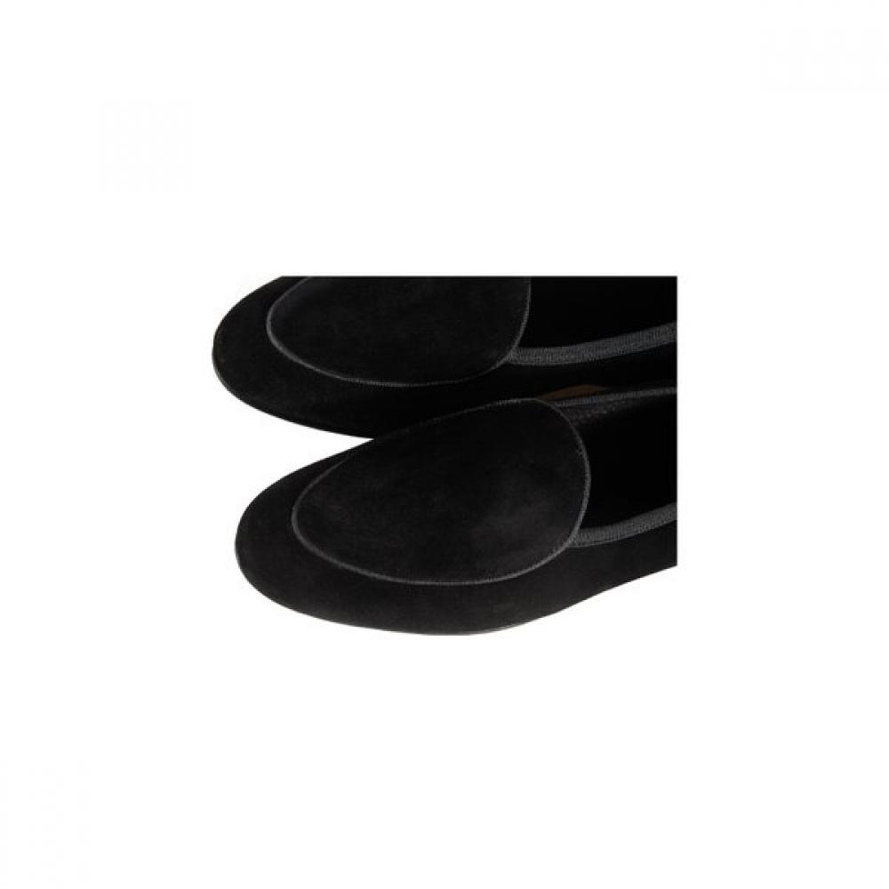 Loake Black Suede Lifestyle Belgian Loafer