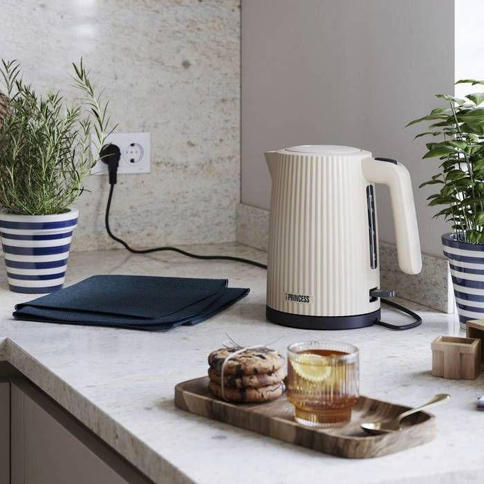 Princess Wave Bouilloire blanc crème Contenance: 1.7 l
