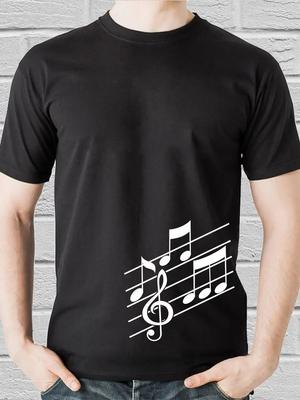 Music, Notes T-shirt