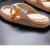Fashion Flip Flops Men's Summer EVA Soft Sole Slippers for Men Outdoor Casual Beach Shoes Home Non-slip Bathroom Slides Shoes