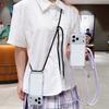 Crossbody Lanyard Shockproof Case For iphone 17 Air 16 16E 15 14 13 12 11 Pro Max Plus Silicone Soft TPU Clear Back Cover