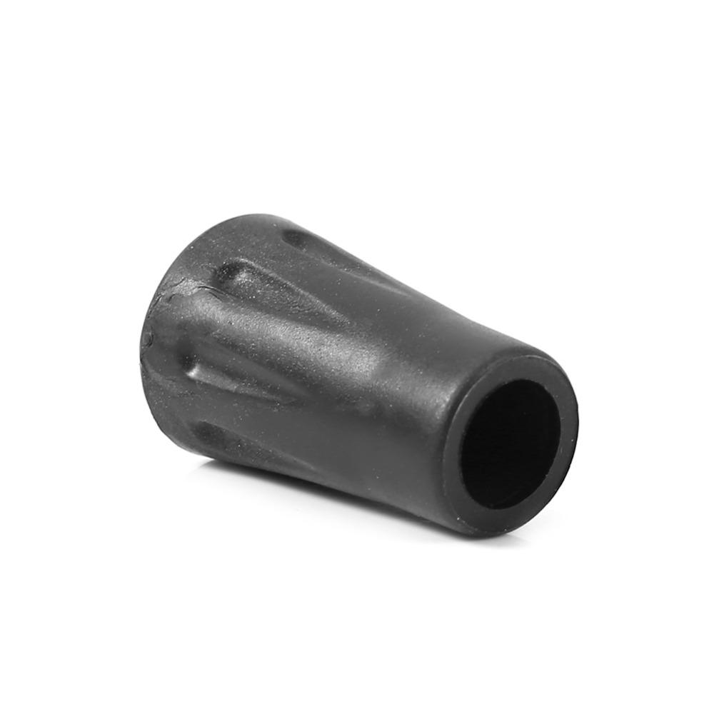 12 Pcs Plastic Long Head Rod Cap Protector Shock Absorption Walking Cane Tips  Protectors  Hiking