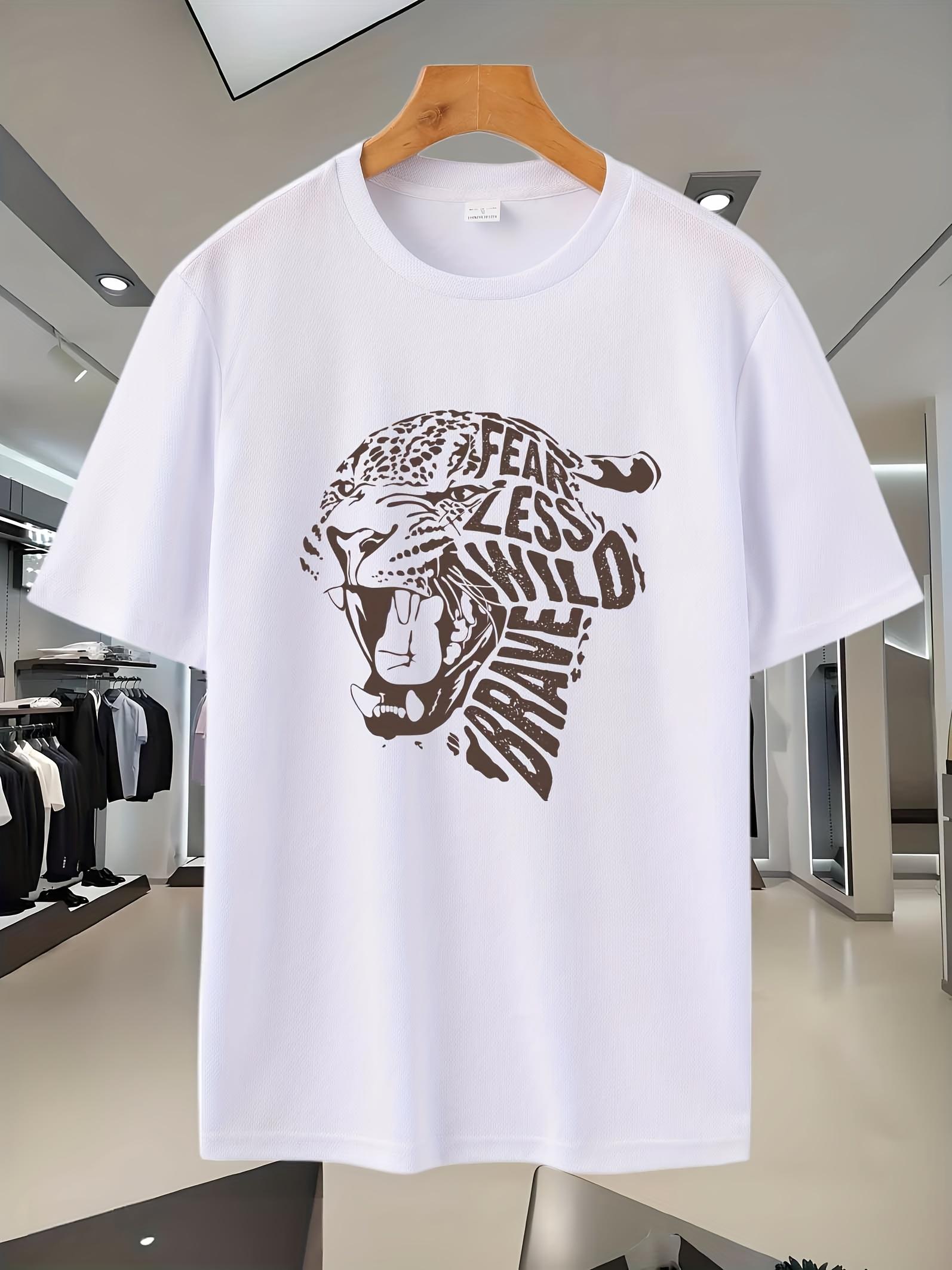 74C Sporty Graphic Print T-shirt - Breathable Mesh Fabric M