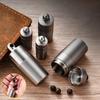 Pillenbox Behälter Camping Medikamenten Etui mit Halsketten Schlüsselanhängern Reise für Outdoor Abenteuer