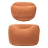 Suede Memory Cotton Seat Waist Cushion Ergonomic Support Lumbar Support Cushion  Car