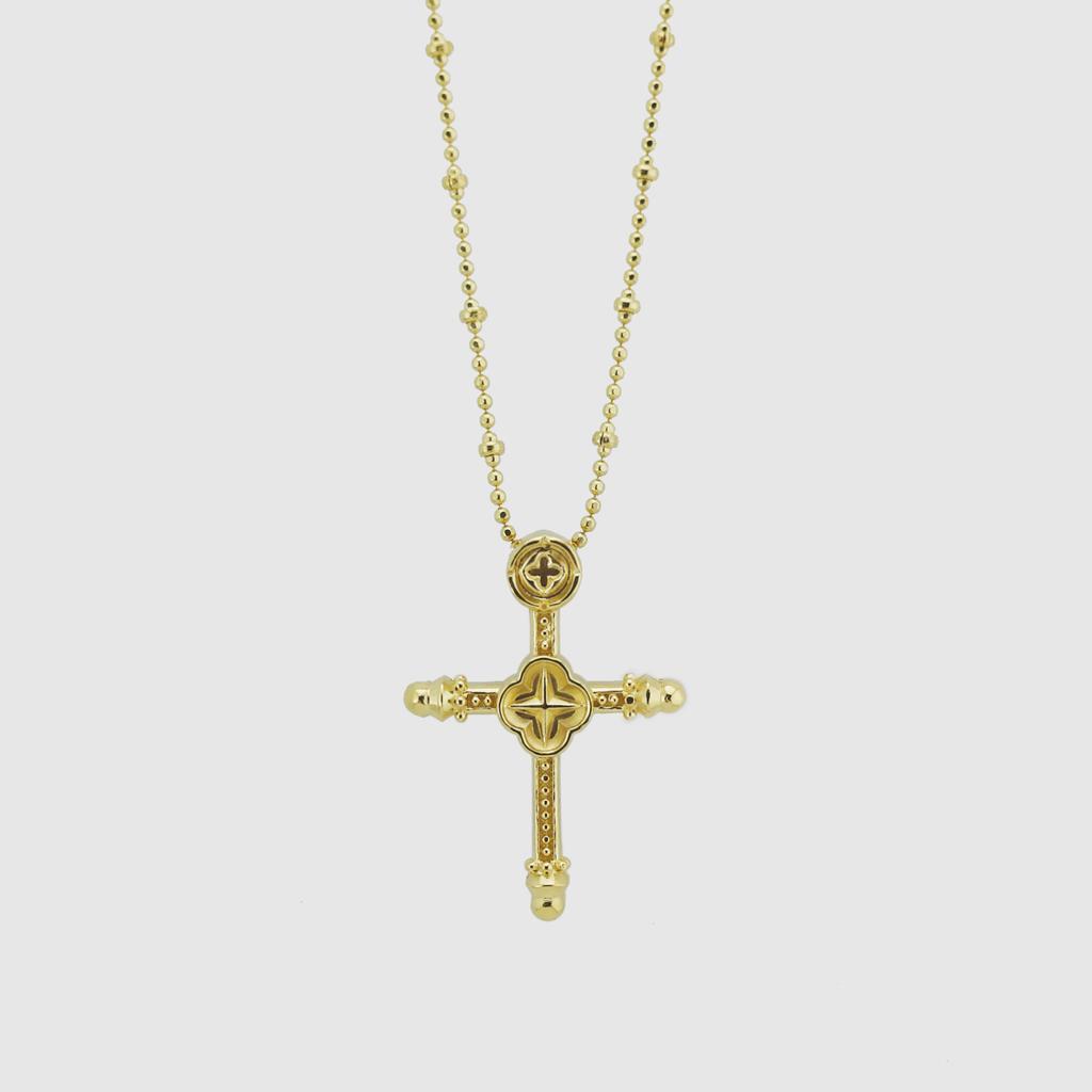 Musee.Art Cross Star Necklace
