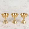 5.5/6.5cm Craft Candle Holders Copper Butter Lamp Holder Long Lamp Candlestick Candle Copper Alloy Festival Ornament Home Deco