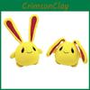 Rabbit Cute Yellow Animal Plush Toy For Children Playroom And Bedroom Decor