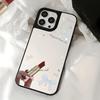 Mirror Phone Case for iPhone 15 11 13 14 for 15 16 Pro Max 12 13 16 Pro Cloud Flower and Animal Cute Style Phone Case