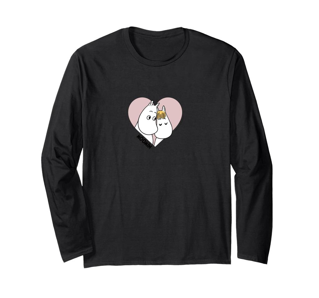 Moomin & Snorkmaiden Heart Trimmed Long Sleeve T-Shirt