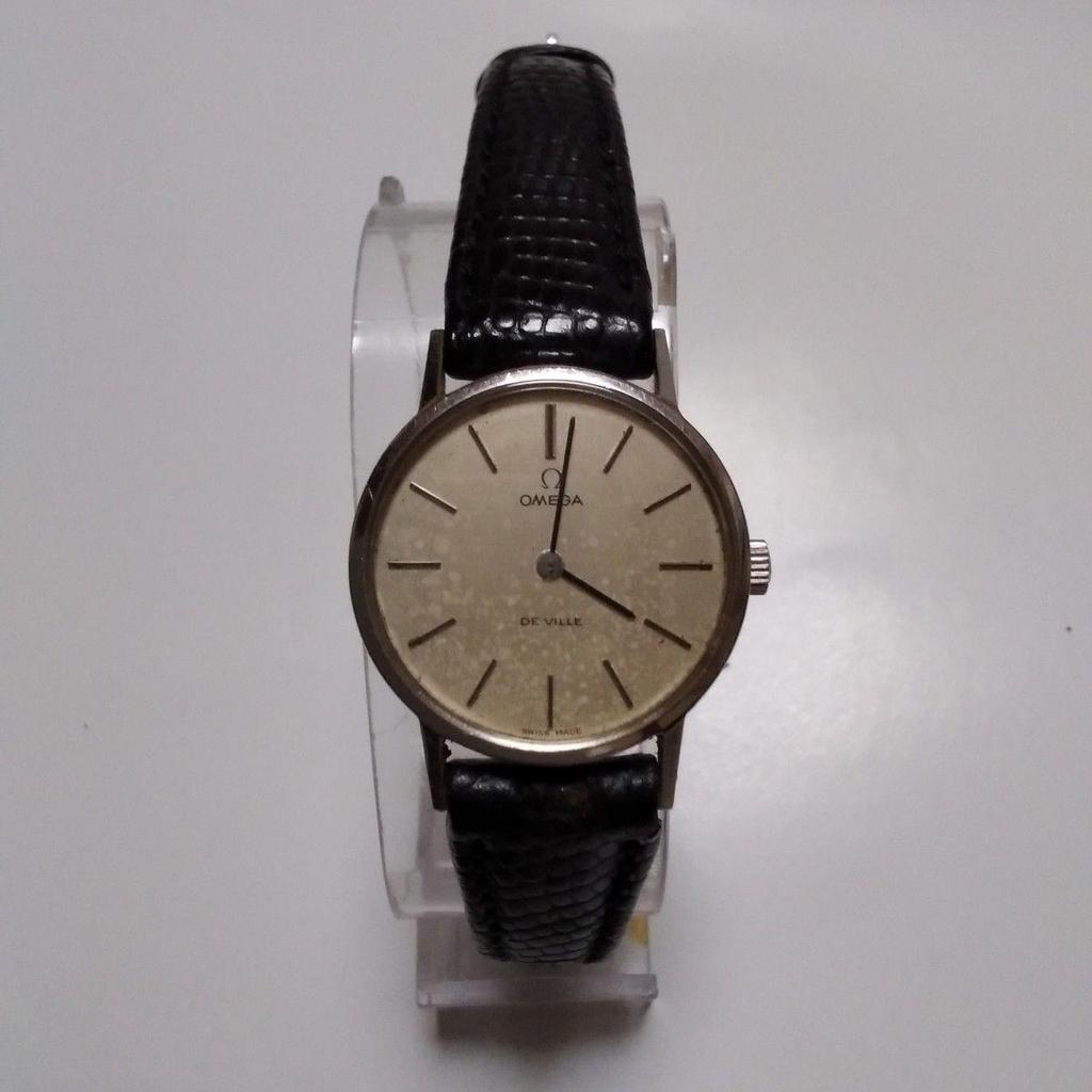 Used OMEGA watch antique manual winding type