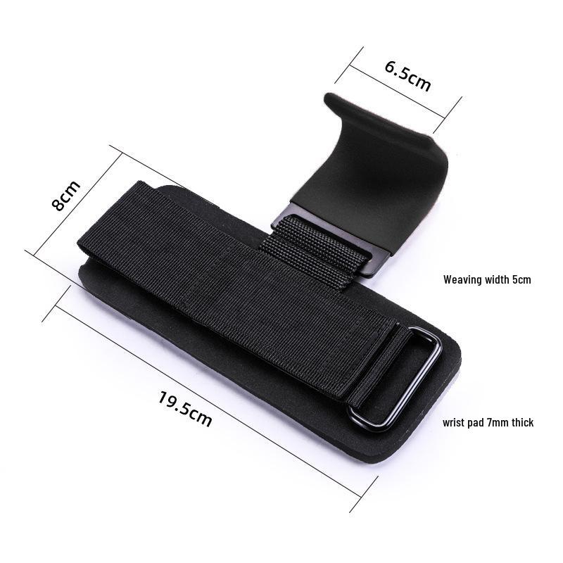 Pull-Up Bar Hook Wrist Wraps for Weightlifting and Deadlifts