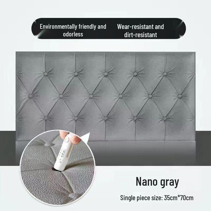 Selbstklebendes weiches Rückenlehnenkissen für Kinderbettseite