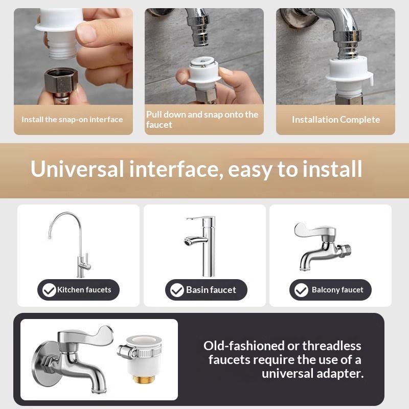 Stainless Steel Adjustable Faucet Tube for Enhanced Water Flow in Contemporary Bathroom Design