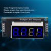 0.36 Inch Digital Tube Display Module TM1637 Drive Chip with Pin Header LED Segment Display 4 Digit 7 Segment Blue