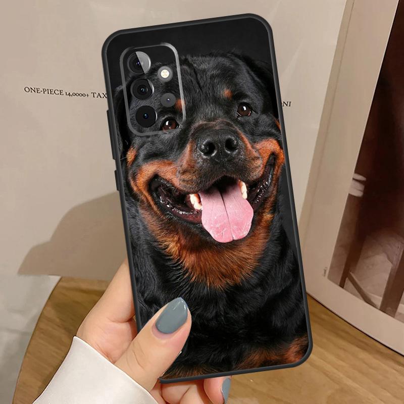 Rottweiler Dog For Samsung Galaxy A53 A33 A13 A23 A15 A25 A35 A55 A51 A71 A12 A32 A52 A14 A34 A54 Case