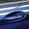 X4 X5 X6 Für BMW 4 STÜCKE Autoemblem Für BMW Power Aufkleber Autotürgriff Aufkleber Für BMW X1 X3 X5 X6 M3 M5 M6 E46 E39 E90 E60 E36 E39