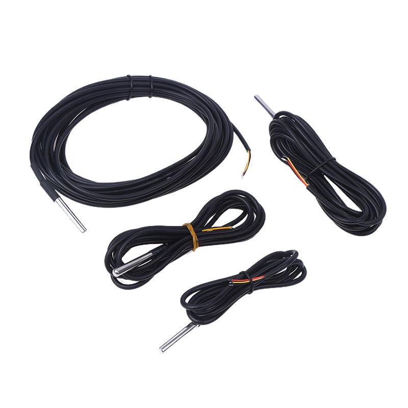 1Pcs Ds18B20 Waterproof Thread Temperature Probe Temperature Sensor Stainless Steel For Arduino