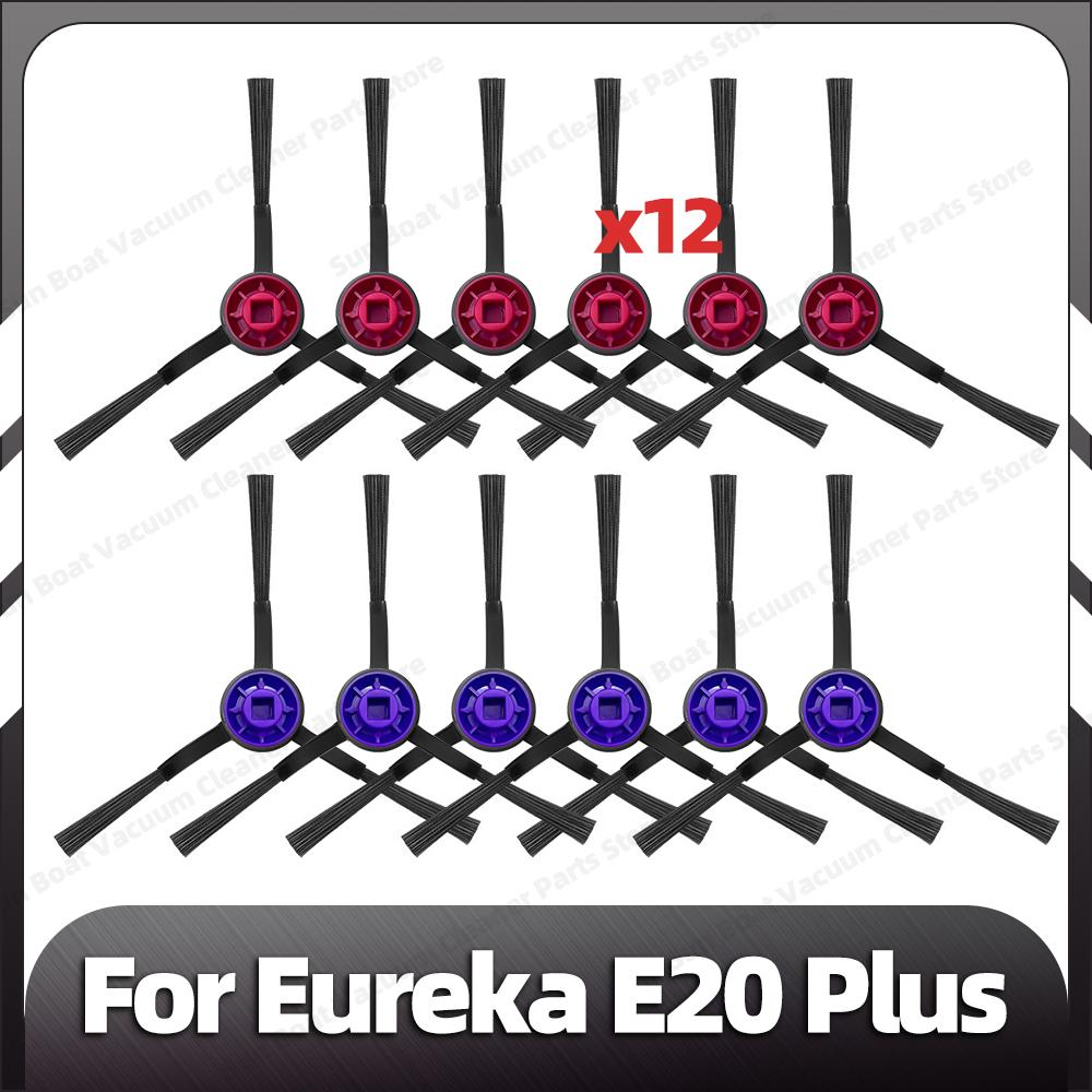 Compatible for Eureka E20 Plus Replacement Main Side Brush HEPA Filter Mop Pad Spare Parts Accessories