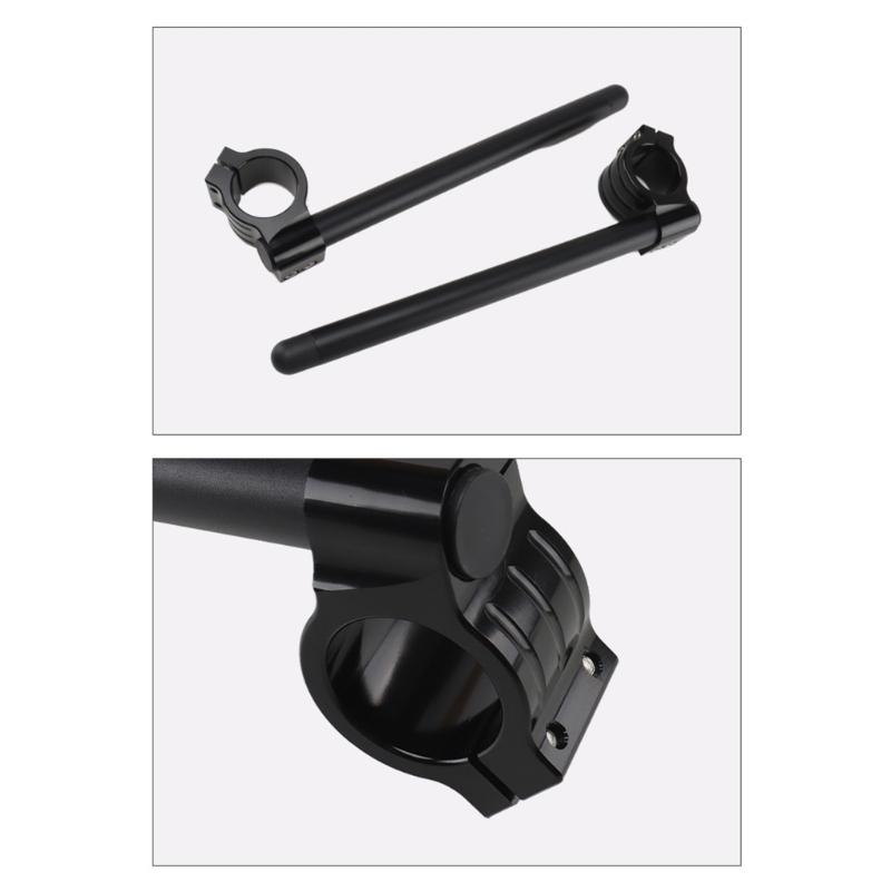 Risers Clip Ons Handle Bars High Performances Fork Clip Ons Handle Bars 35mm Anti Corrosion Handlebars for Motorcycles