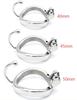 Hooky Metal Chastity Cage 7.5 X 3.3cm - CockLock - Chastity Cages