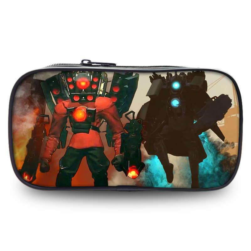 Titan Pencil Highquality Case With Unique Toilet Man Design Students For
