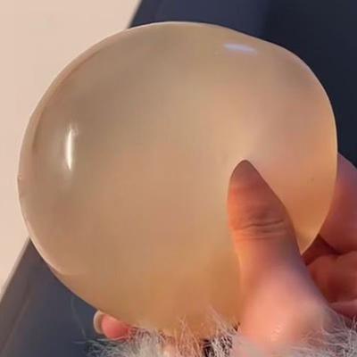 1/2PCS Stress Relief Stress Resistant Ball Coconut Oil Ball Slow Rebound Fidgeting Adult Kids Toys Squeeze Gift Reliever