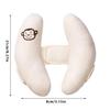 Infant Stroller Neck Pillow Banana Car Seat Head Protector Pillow Baby Stroller Sleeping Neck Support Pillow Cartoon Flower