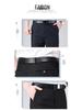 Men's Summer Lightweight High-Waisted Business Trousers for Middle-Aged & Elderly – Loose, Casual, Non-Iron, Formal Pants