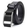 Belt Men'S Non-Porous Belt With Japanese Clip Japanese Buckle Business Belt Pu Belt