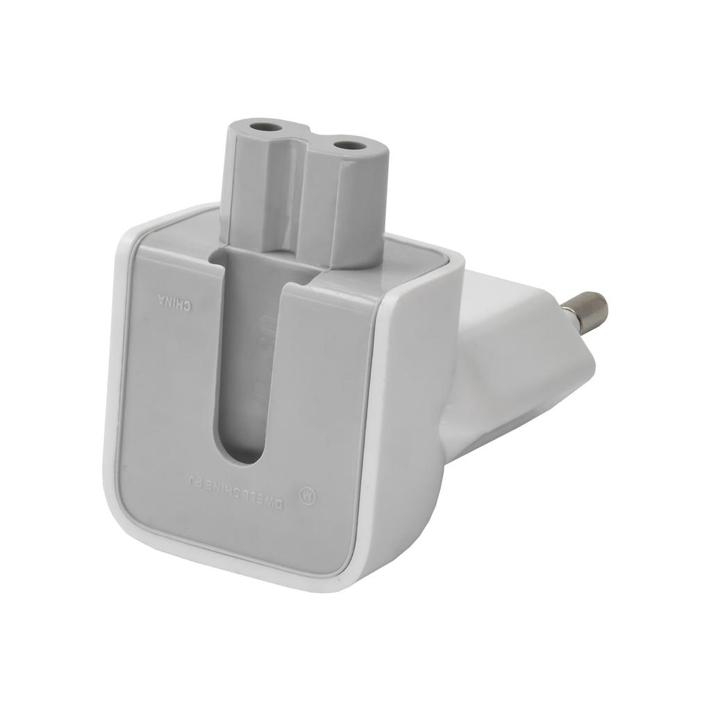 Adaptador Cabeza de Pato UE Akyga AK-AD-60 Fuente de Alimentación Apple MacBook Magsafe iPad CEE 7/16