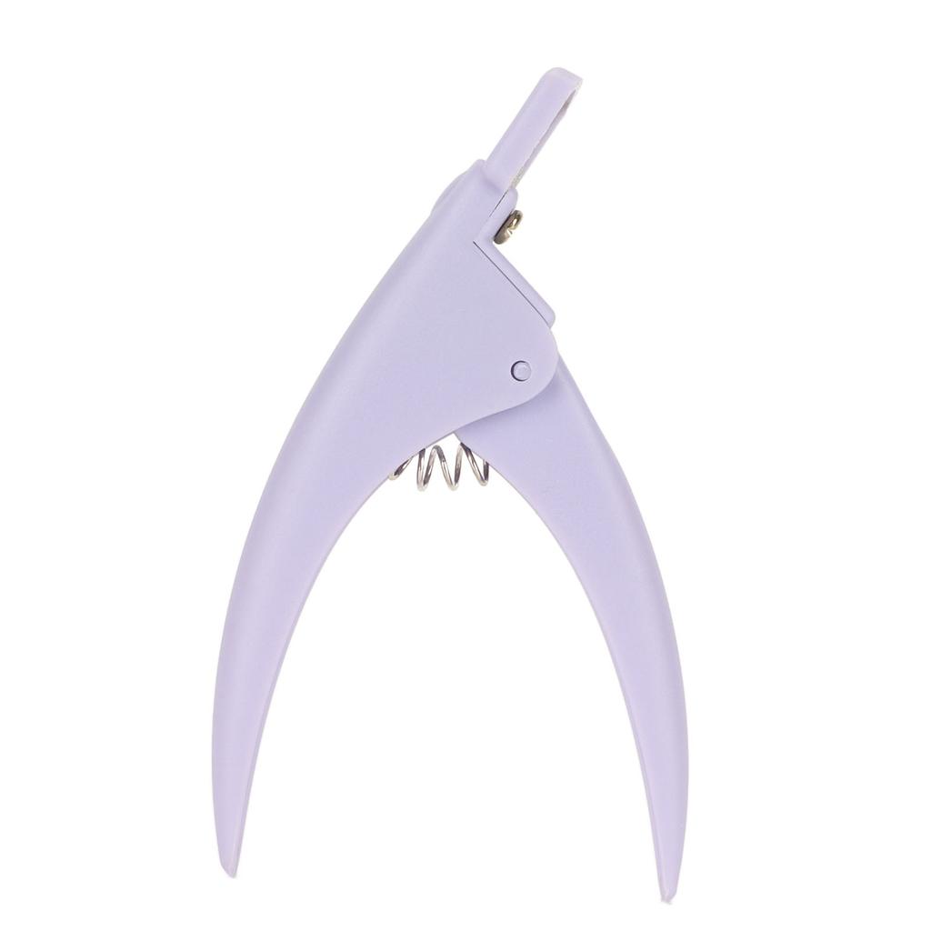 Acrylic Nail Clipper Professional Stainless Steel Nail Tip Cutter False Nail Trimmer Manicure Tool Purple