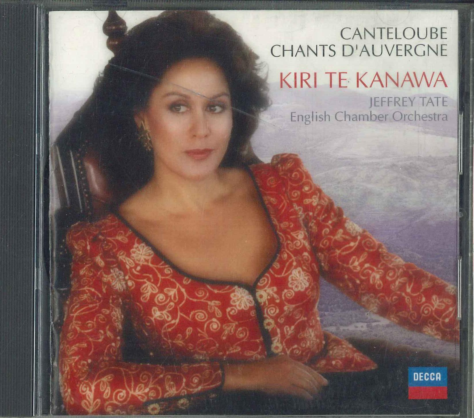 

CD - Песня Оверни Кири Те Канава FPCC42348 DECCA Не Япония Классика Б/У