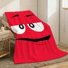 M&M's Throw Lightweight 240g Flannel Blanket Soft Skin-friendly for Summer Cooling