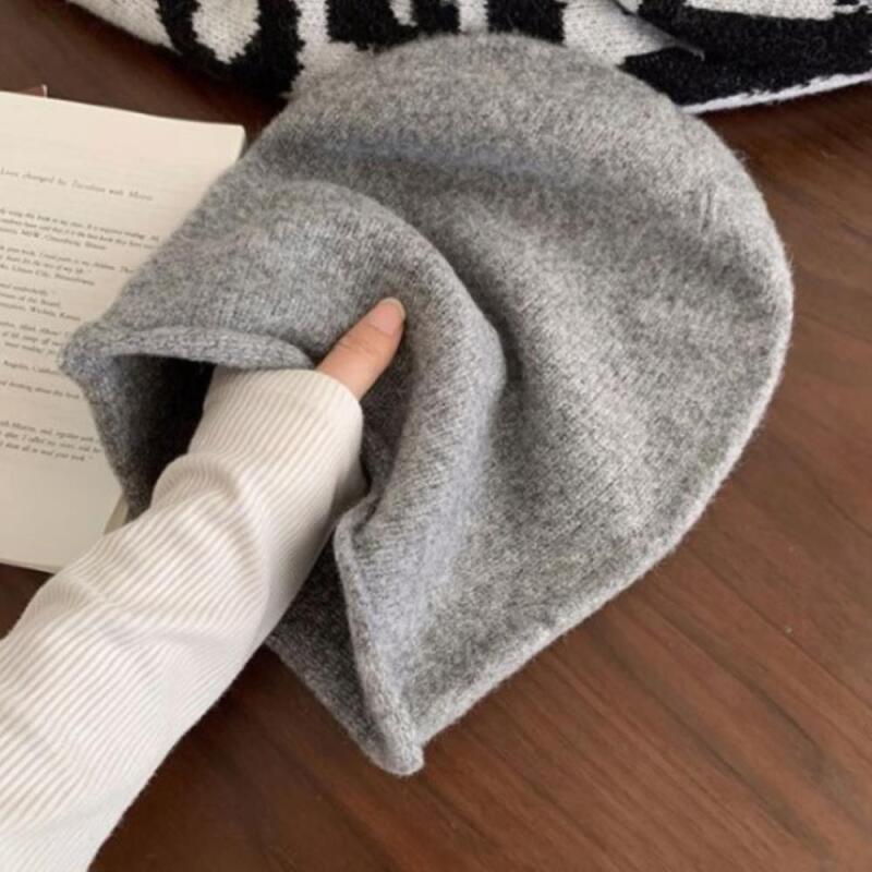 Women s Folding Daily Oversized Beanie C8682_Cream